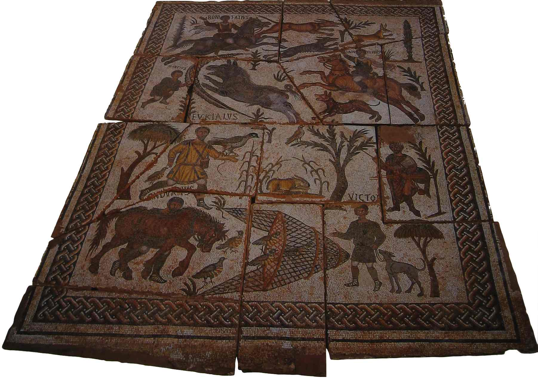 Museo del Bardo - Mosaico de la caza