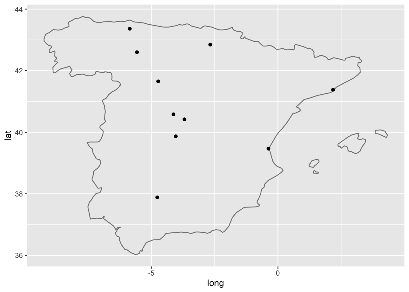 Lugares de España donde hay un manuscrito de las _Siete Partidas_