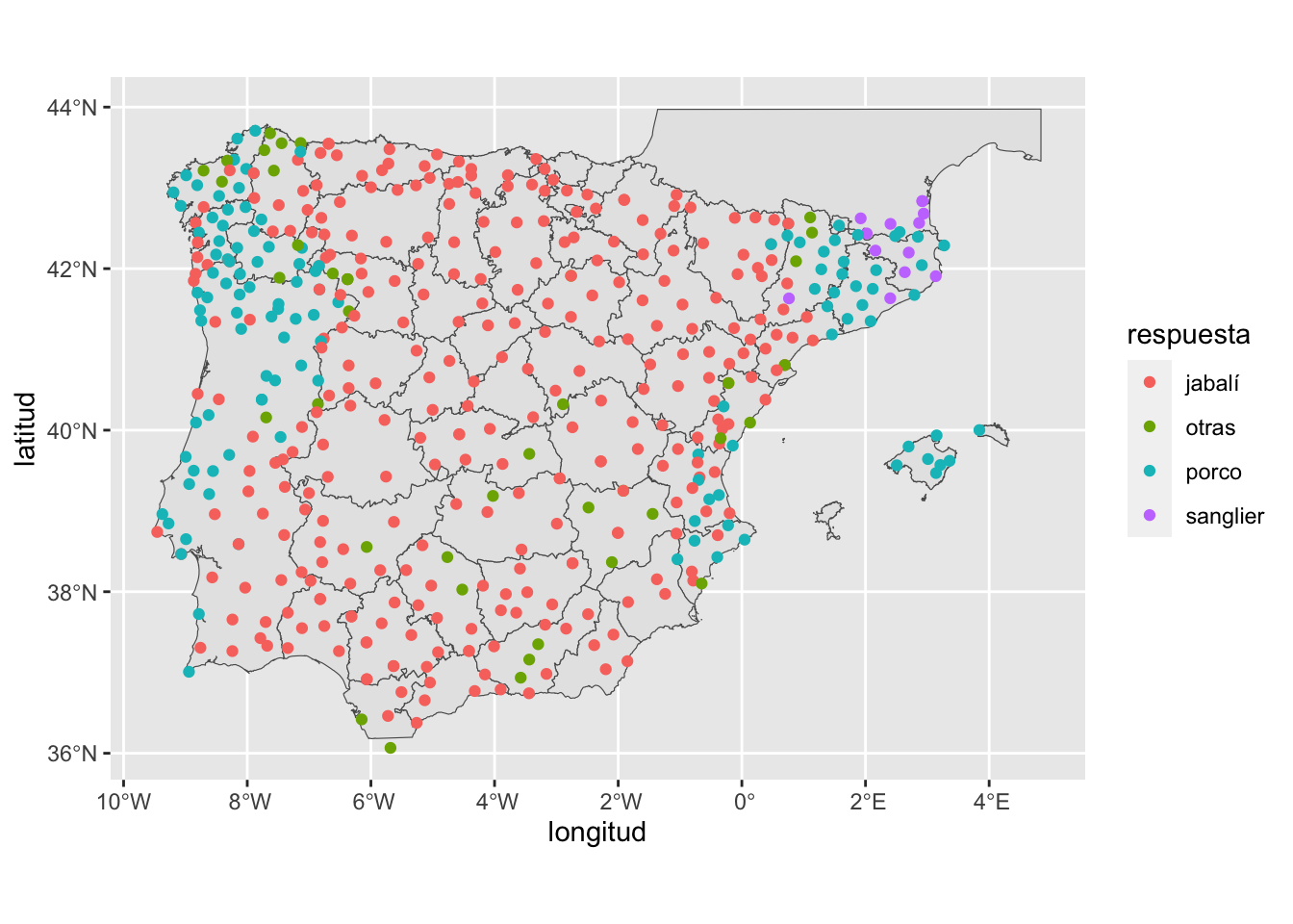 Las designaciones del _Sus scrofa_ en la Iberorromania sobre un perfil del `BCN500`