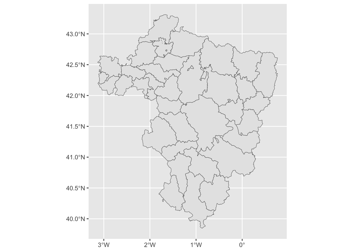 Las comarcas de las comunidades de Aragón, Navarra y La Rioja